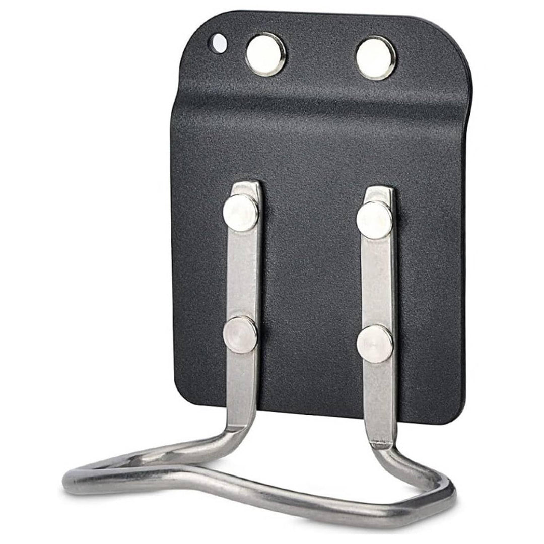 Tragbarer Hammerhalter aus Edelstahl, Werkzeuggürtel für Klauenhammer, Beil, Hammer und Bohrerhalter