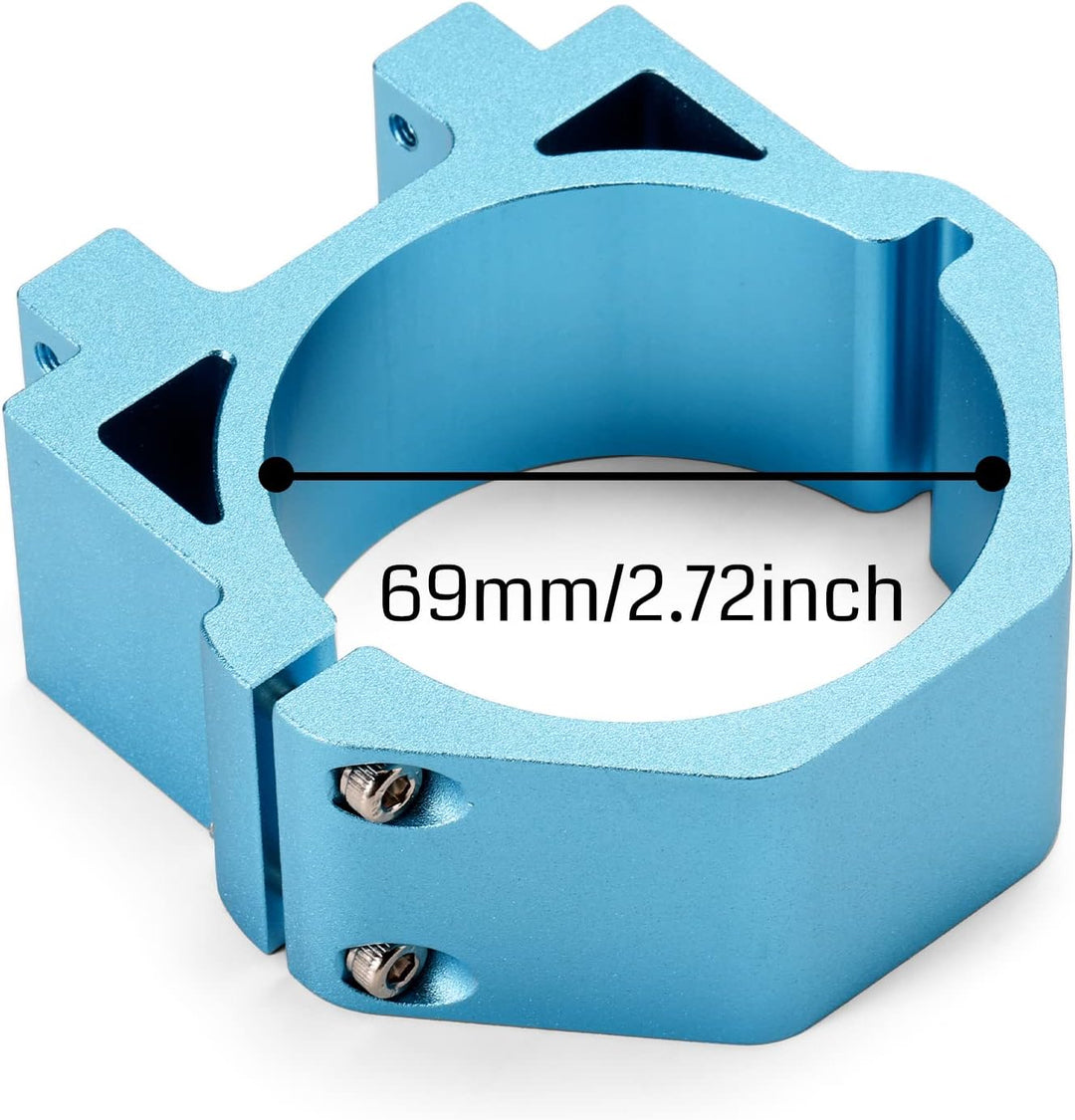 Aluminium CNC Spindelhalterung mit 69mm Durchmesser, Spindelhalterung für Genmitsu 3020-PRO MAX V2 &