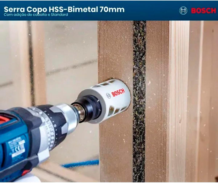 Bosch Accessories Bosch Professional 1x Lochsäge HSS Bimetall für Standardadapter (für Metall, Alumi