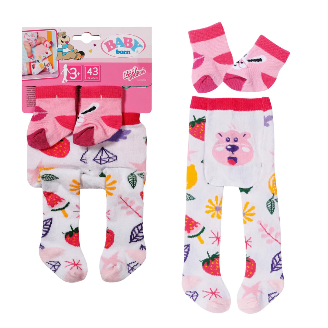 Baby Born Strumpfhose und Socken im Set für 43 cm Puppen, Set Nicht frei wählbar 836064 Zapf Creatio