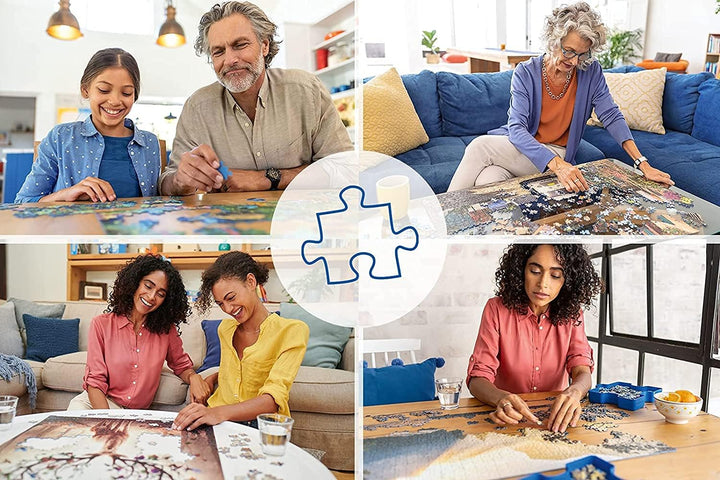 Ravensburger 10216777 Down The No.1 Flower Hill Lane 1000 Teile Puzzle für Erwachsene & Kinder ab 12