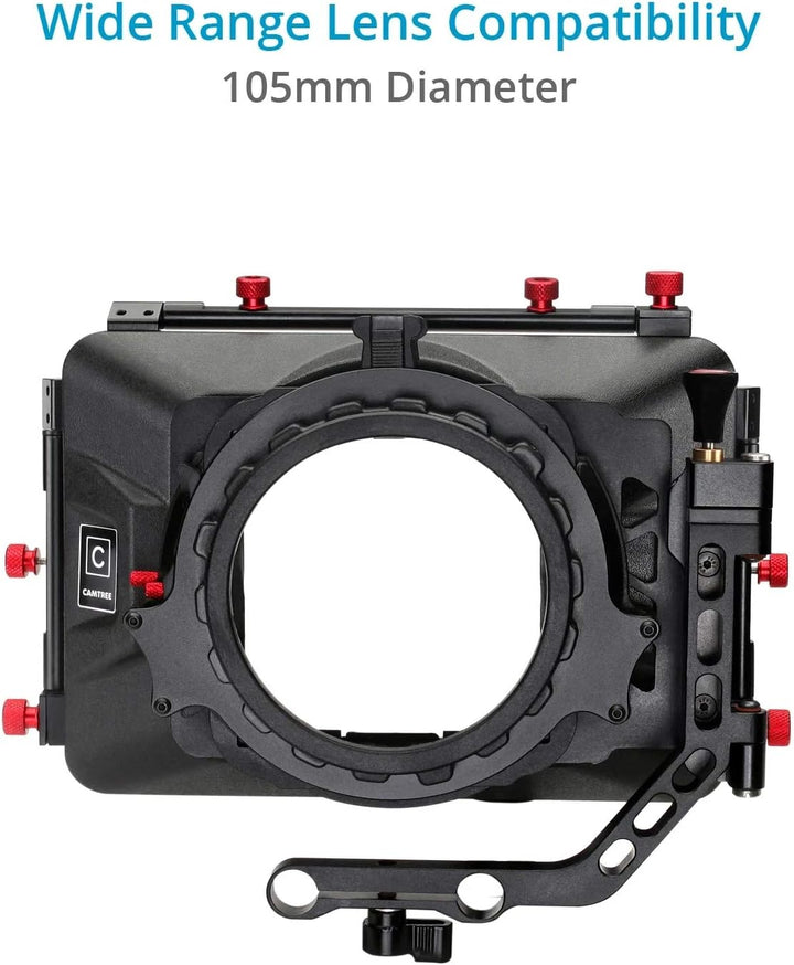 CAMTREE -MB-20 Swing Away Weitwinkel-Sonnenblende für Objektive mit einem Durchmesser von bis zu 105