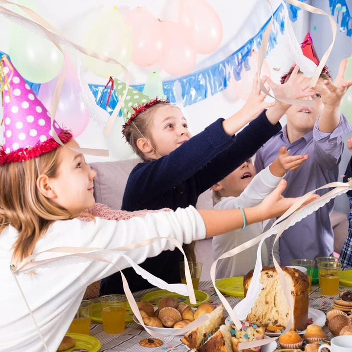 30 Stück Wedding Wands Hochzeit mit Glocke,Zauberstäbe Hochzeit Luftschlangen,Wedding Twirling Strea
