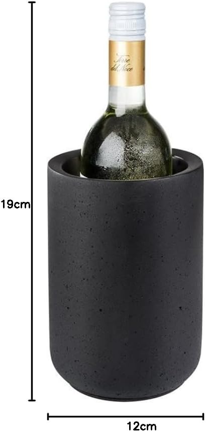 APS Flaschenkühler ELEMENT aus Beton - mit möbelschonender Unterseite - für 0,7-1,5 Liter-Flaschen -