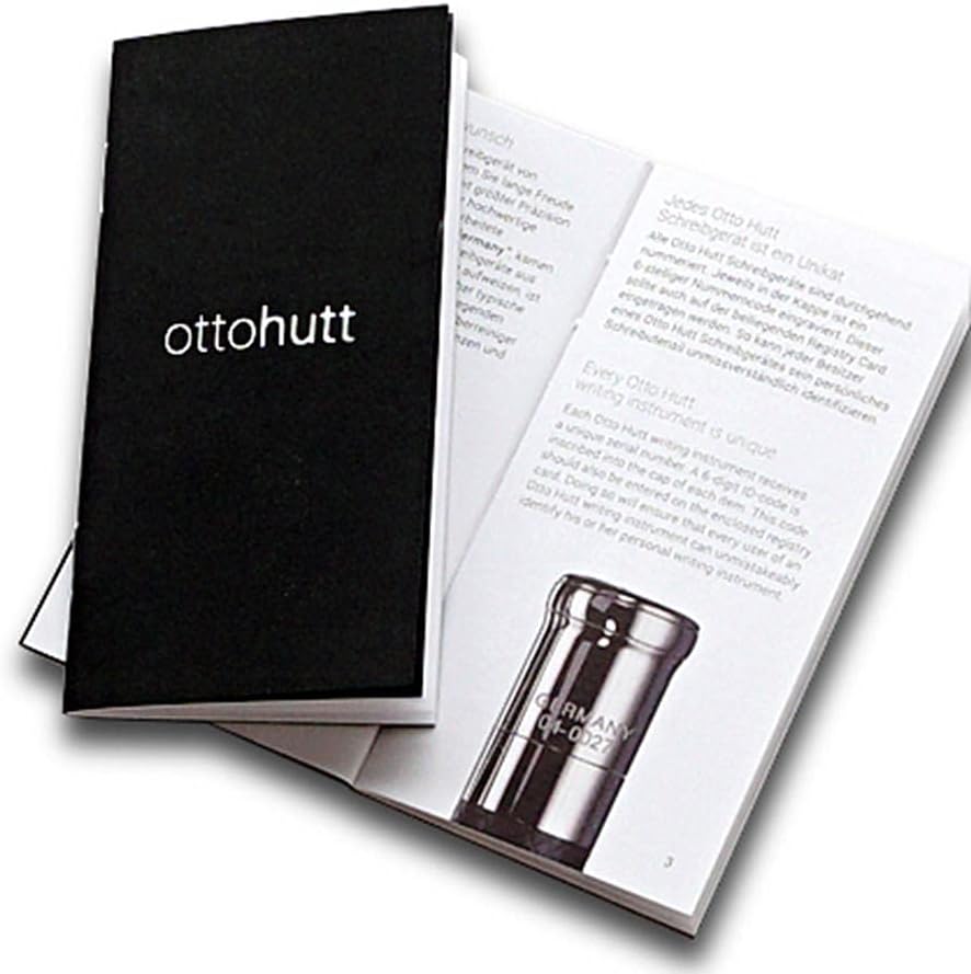 Otto Hutt design 01 Kugelschreiber 001-11425 – Kuli mit hochwertiger Beschichtung, Oberfläche in der