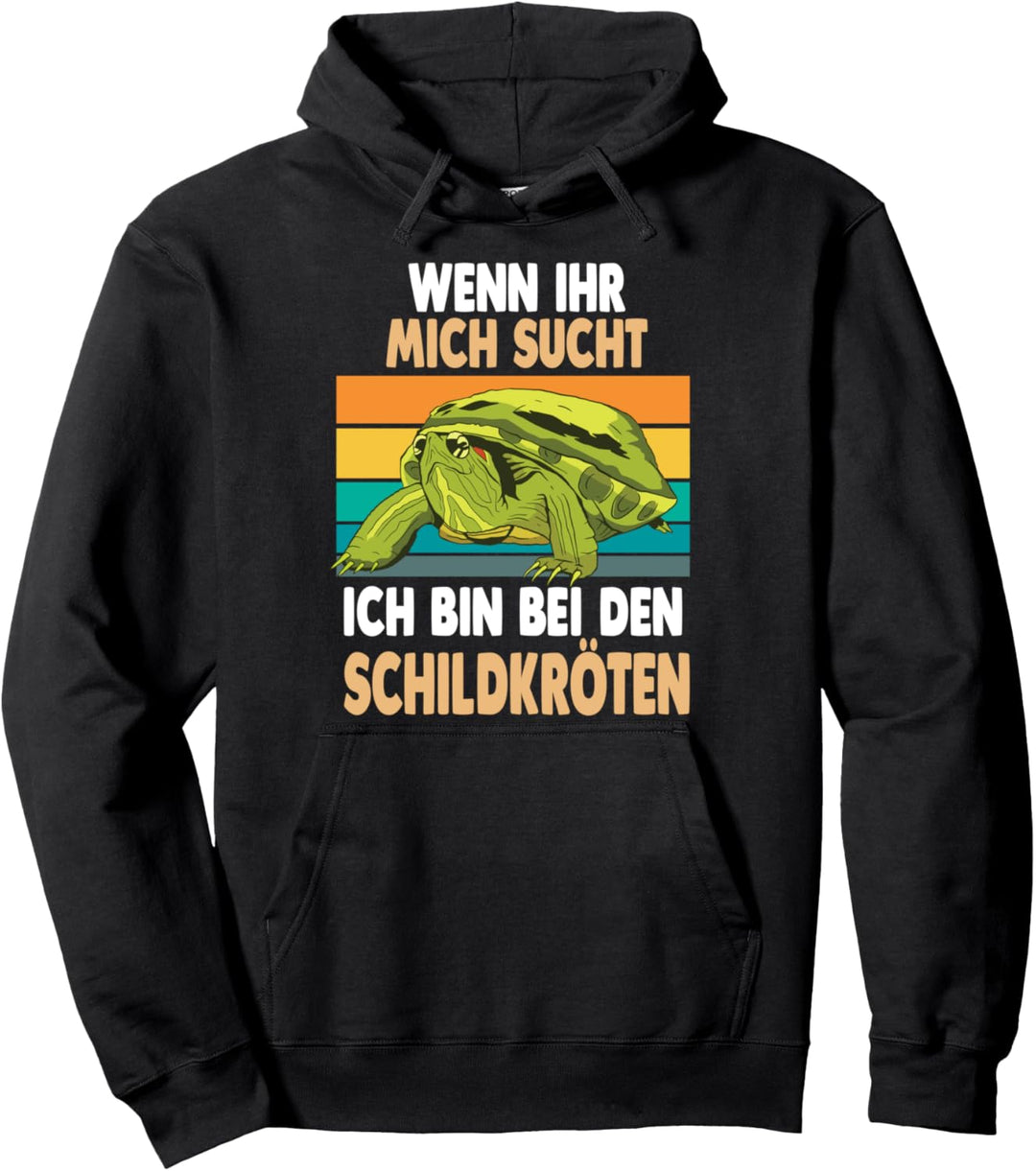 Ich bin bei den Schildkröten Pullover Hoodie