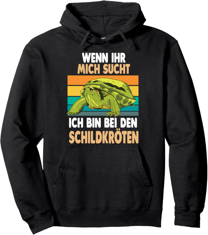 Ich bin bei den Schildkröten Pullover Hoodie