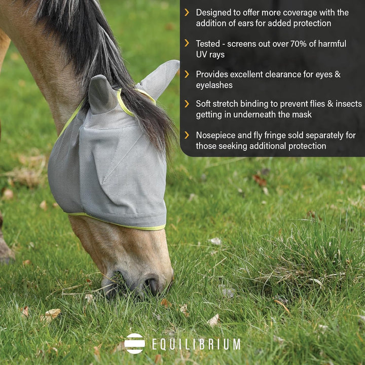 Equilibrium Technologies 5060124030401 Equilibrium Unisex Field Relief Midi Fliegenmaske mit Ohren,