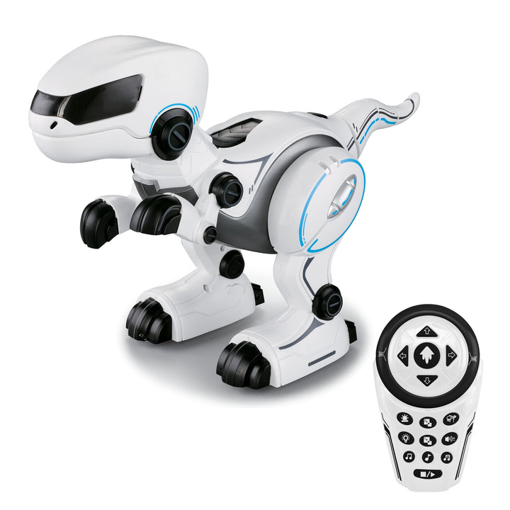 YCOO by Silverlit Dino Bot, Programmierbarer Ferngesteuerter Dinosaurier, multidirektional, Spielzeu