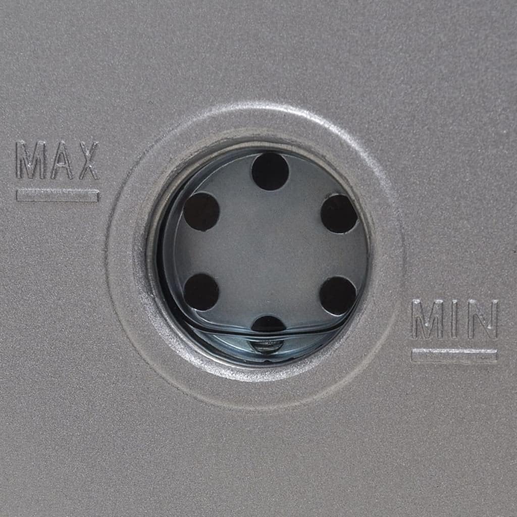 vidaXL Vakuumpumpe Einstufig mit 4-Wege-Verteiler-Manometer Set Vacuumpumpe Unterdruckpumpe Vacuum K