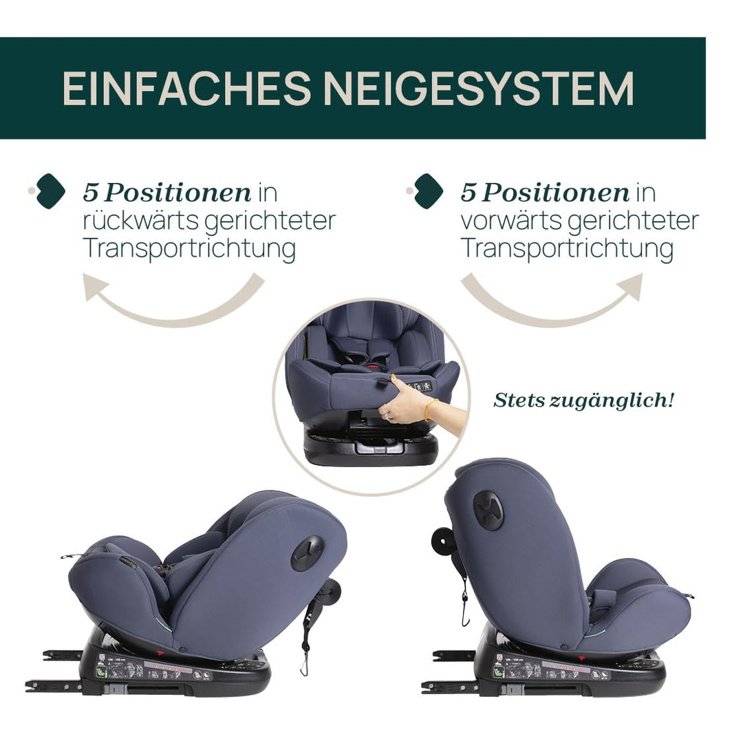 Chicco Unico Evo I-Size, gewicht 0-36 Kg, für Kinder von 40 bis 150 cm, homologiert ECE R129/03, Iso