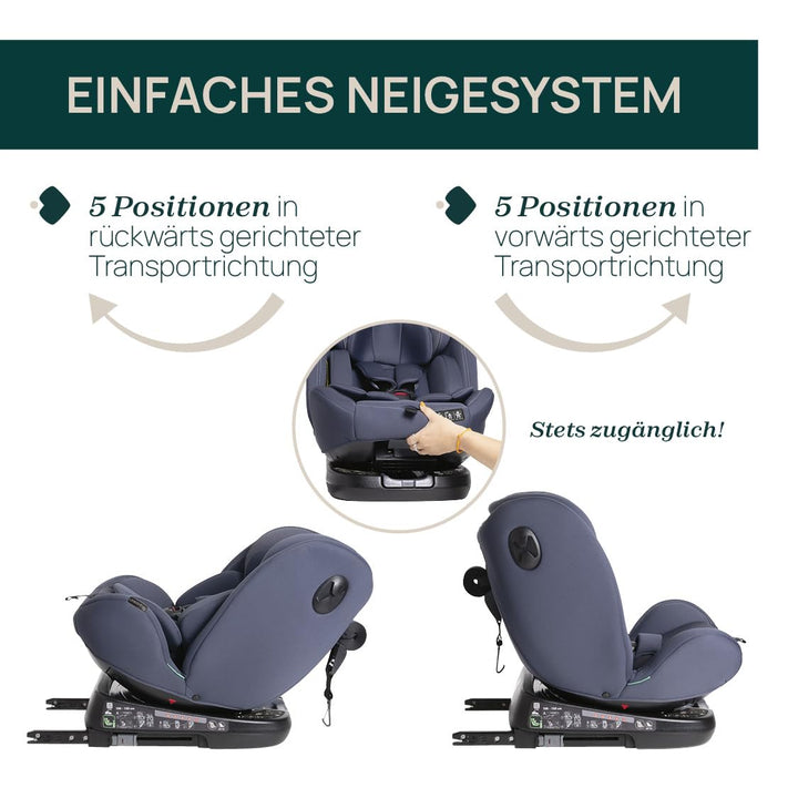Chicco Unico Evo I-Size, gewicht 0-36 Kg, für Kinder von 40 bis 150 cm, homologiert ECE R129/03, Iso