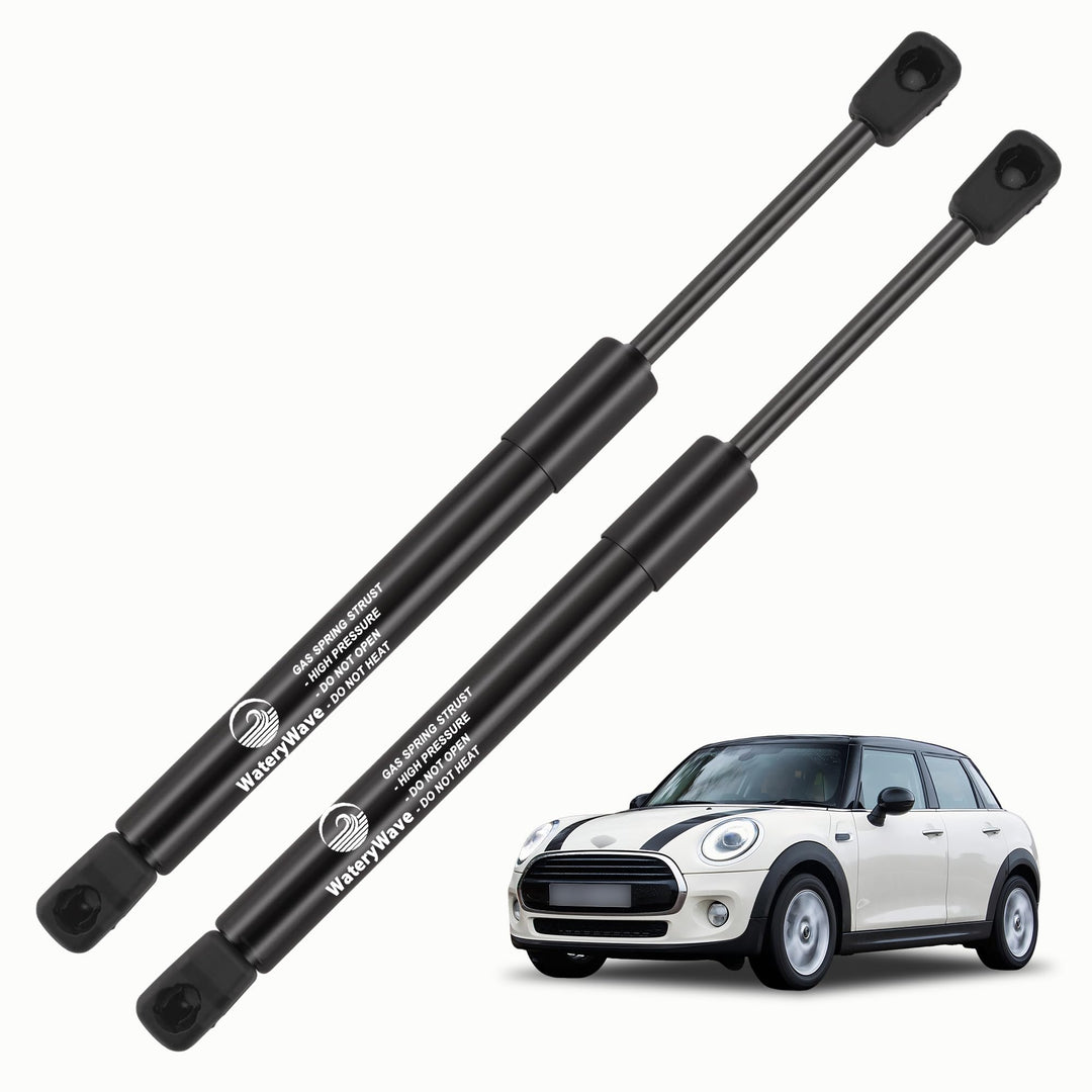 2x Motorhaubendämpfer für MINI Mini Cooper/Mini One F56 2019- Motorhaube Gasfeder Dämpfer Schwarz Er