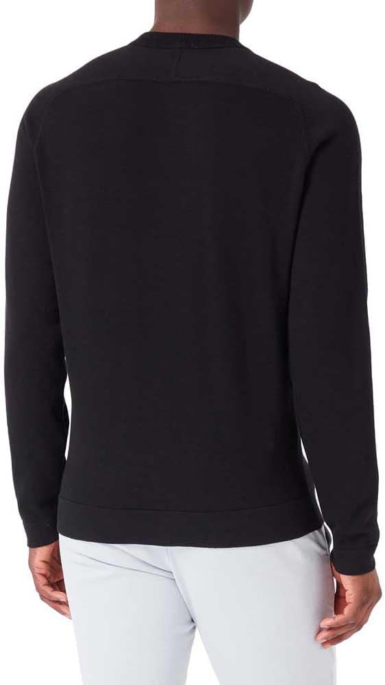 BOSS Herren Amotore Knitted-Sweater S Black1, S Black1