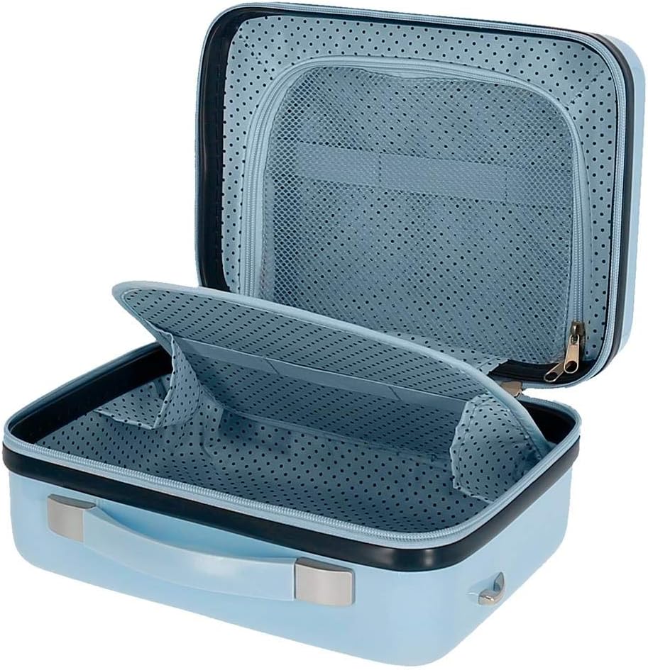 Disney Minnie Let´S Travel Kulturbeutel, anpassbar, Blau, 29 x 21 x 15 cm, starr, ABS 9,14 l Blau Vi