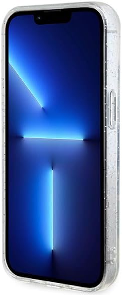 Karl Lagerfeld KLHMP15SHGKCNOT Hülle für iPhone 15 6.1" transparent hardcase Karl&Choupette Glitter