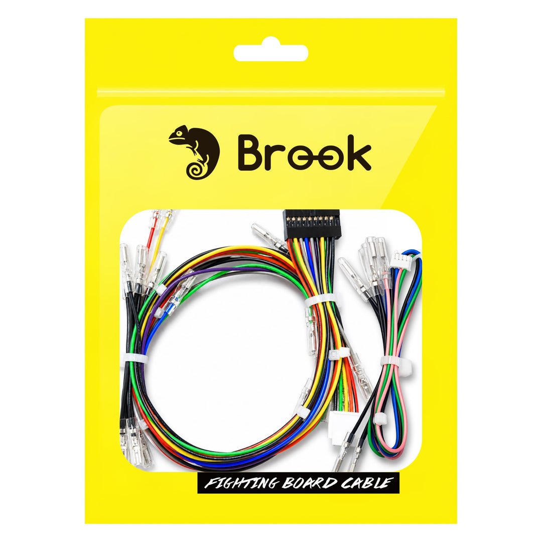 Brook Fighting Board Cable 20-Pin Joystick Harness DIY Builds mit 4-Pin Joystick Harness DIY Builds/