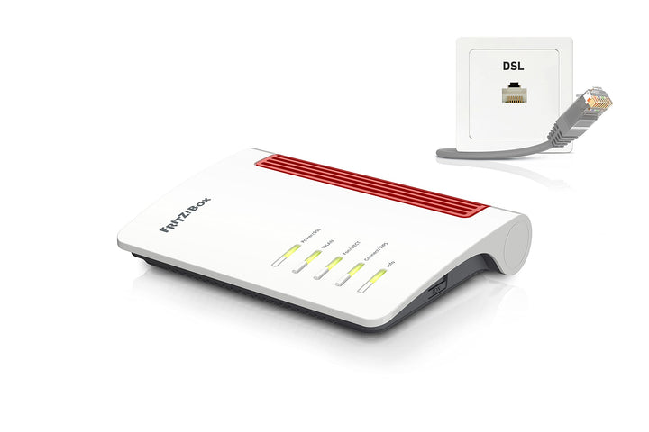AVM FRITZ!Box 7530 WLAN AC+N Router (DSL/VDSL, 866 MBit/s (5GHz) & 400 MBit/s (2,4 GHz), bis zu 300