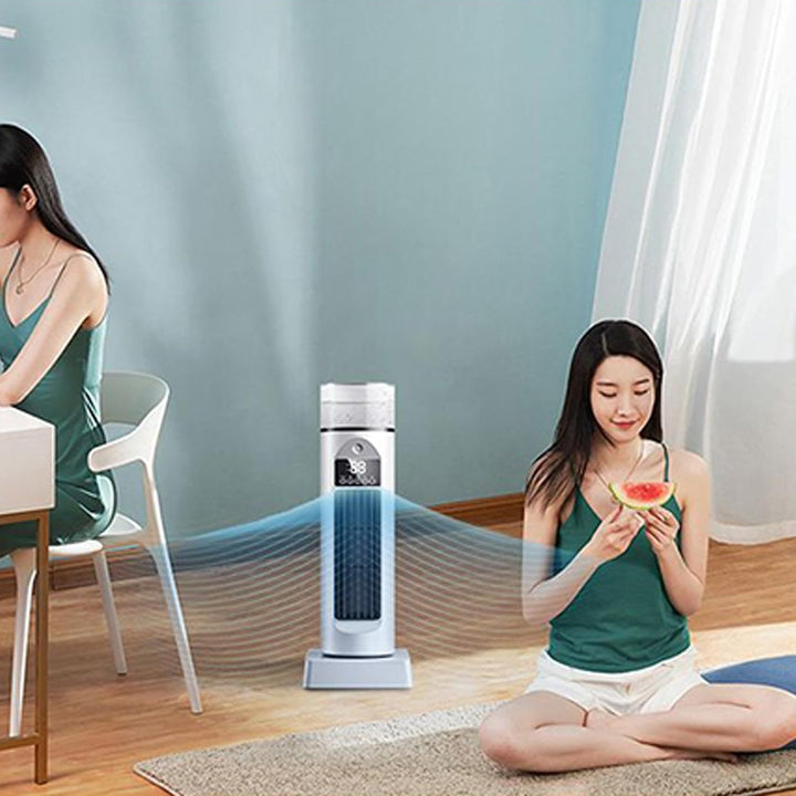 Turm AC -Klimaanlage, Kaltluftventilator, Cool Air Lüfter für Schlafzimmer, Ruhiger oszillierender b