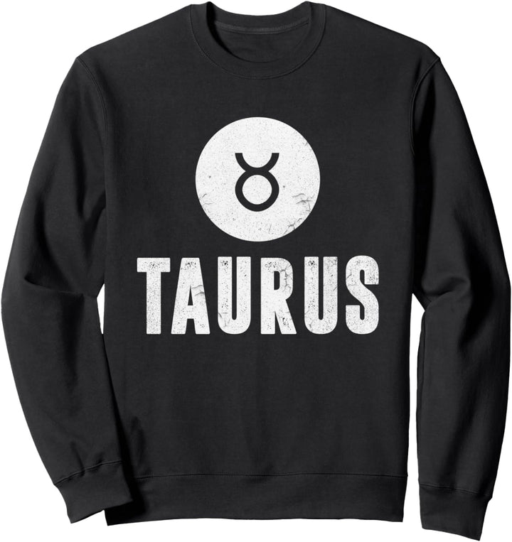 Geborener Stier Horoskop Sternzeichen Astrologie Geburtstag Sweatshirt