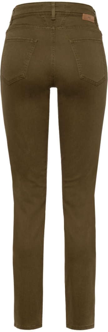 BRAX Damen Style Shakira Winter Dream Hose 25W / 32L Olive, 25W / 32L Olive