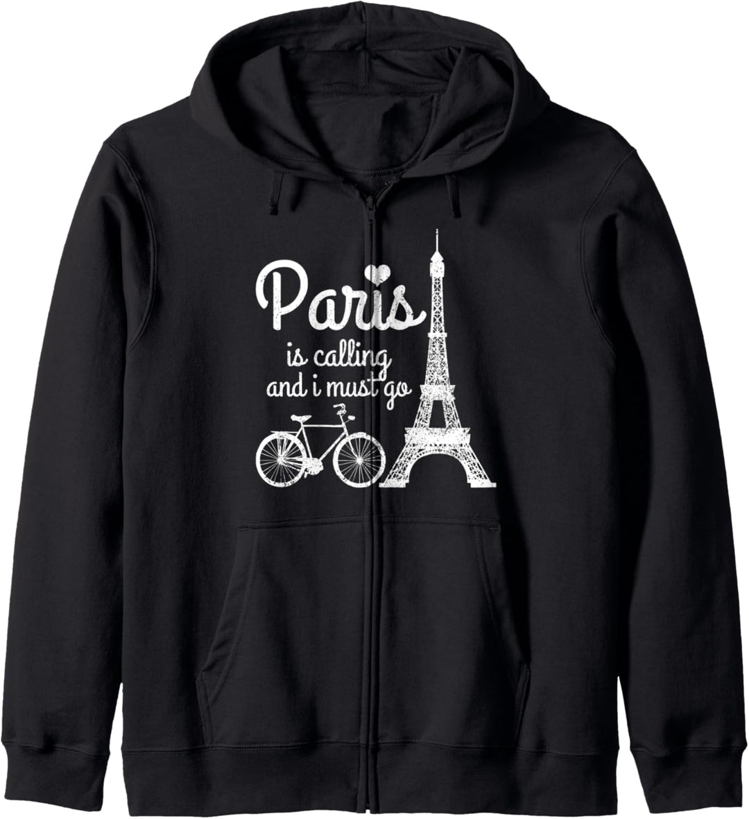 Paris Frankreich Eiffelturm Souvenir Kapuzenjacke