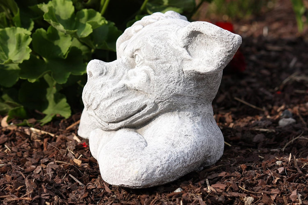 stoneandstyle Steinfigur Gargoyle Torwächter, Frost- und wetterfest, massiver Steinguss