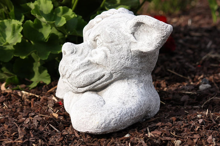 stoneandstyle Steinfigur Gargoyle Torwächter, Frost- und wetterfest, massiver Steinguss