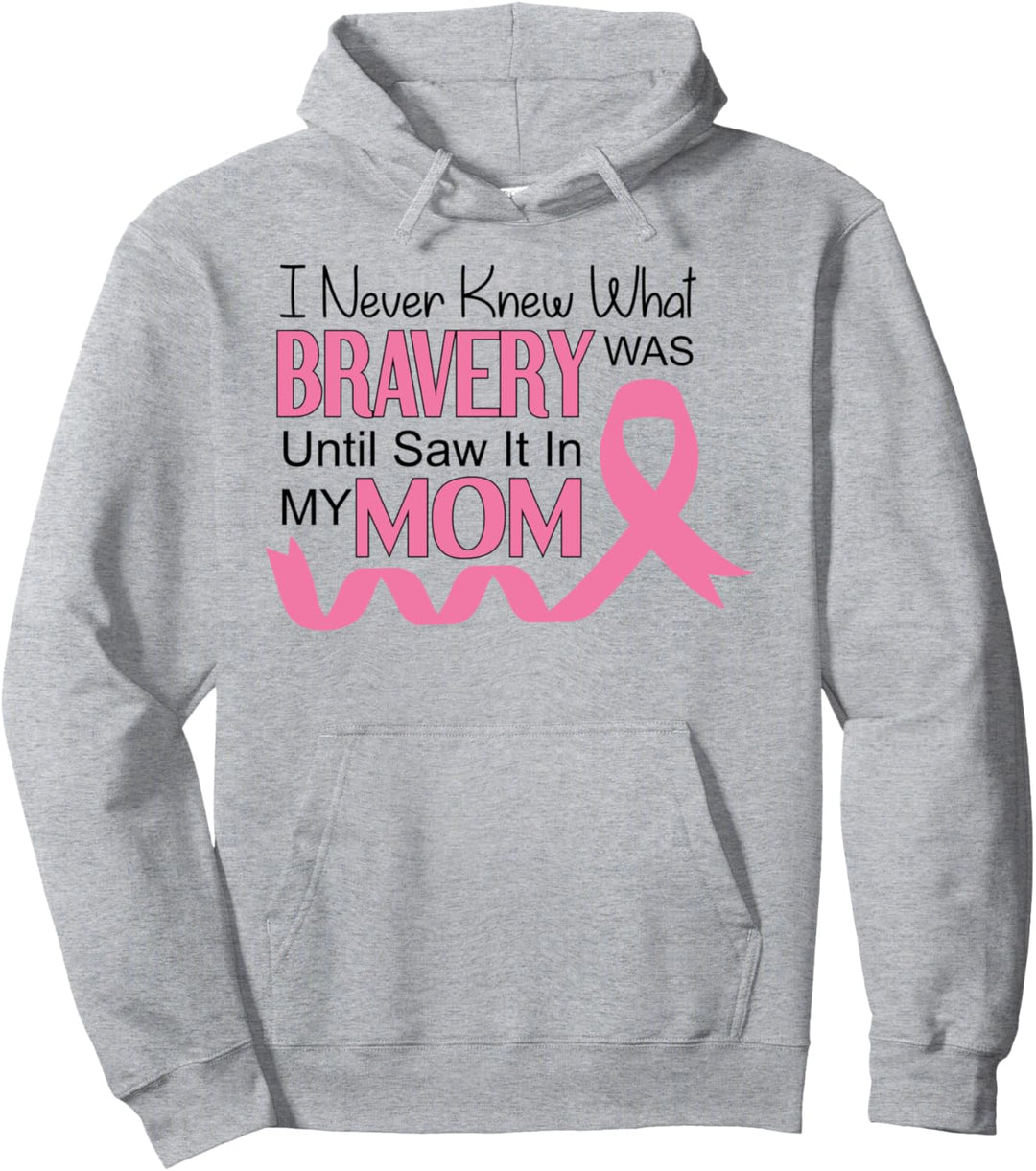Fight Breast Cancer Women - | FIGHT CANCER BRAVE MOM Pullover Hoodie