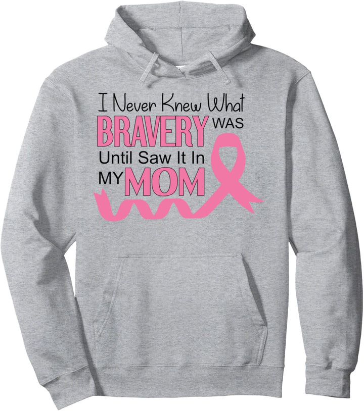 Fight Breast Cancer Women - | FIGHT CANCER BRAVE MOM Pullover Hoodie
