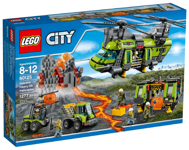 LEGO City 60125 - Vulkan-Schwerlasthelikopter