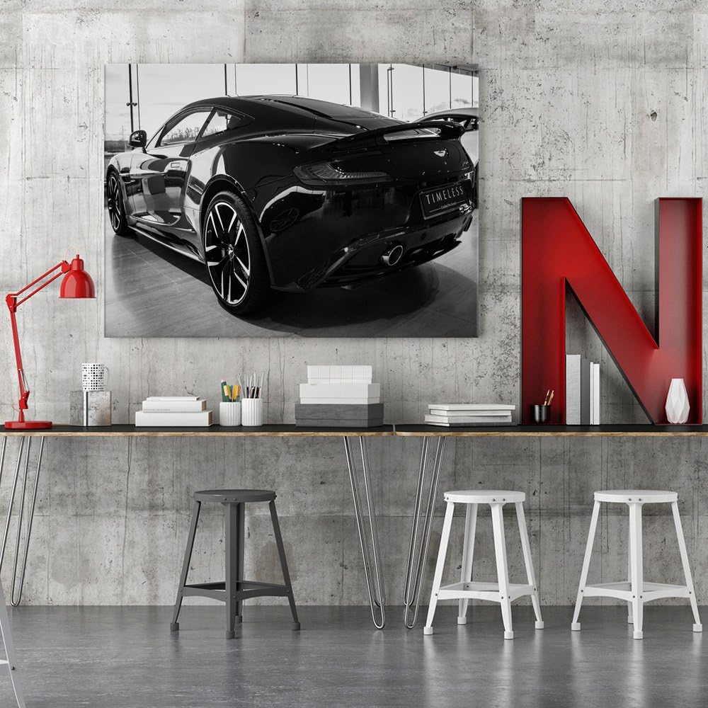 Feeby. Wandbilder - 1 Teilig- 78x118 cm - Bilder Kunstdrucke Deko Panel, AUTO, ASTON MARTIN, AUTOMOB