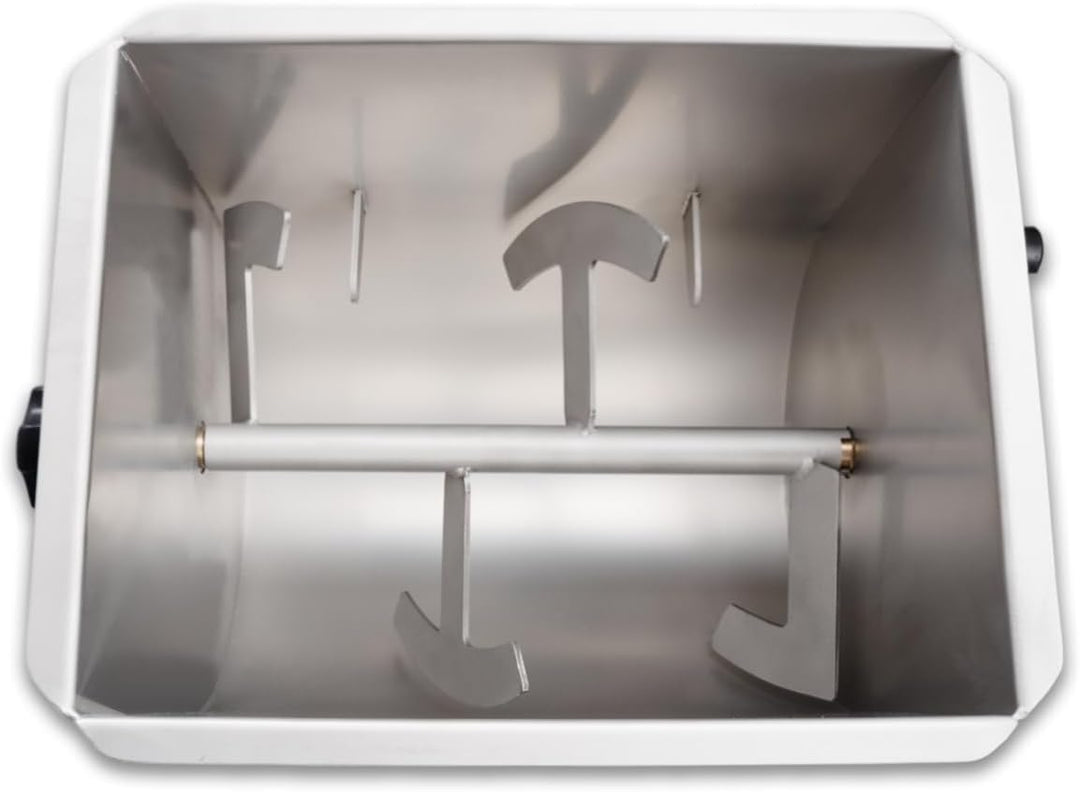 Beeketal 'Mixmaster-20P' Edelstahl Fleischmischer Marinator mit 20 Liter Volumen, Butterfly-Mischpad