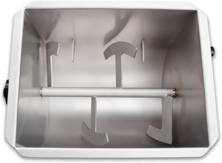Beeketal 'Mixmaster-20P' Edelstahl Fleischmischer Marinator mit 20 Liter Volumen, Butterfly-Mischpad