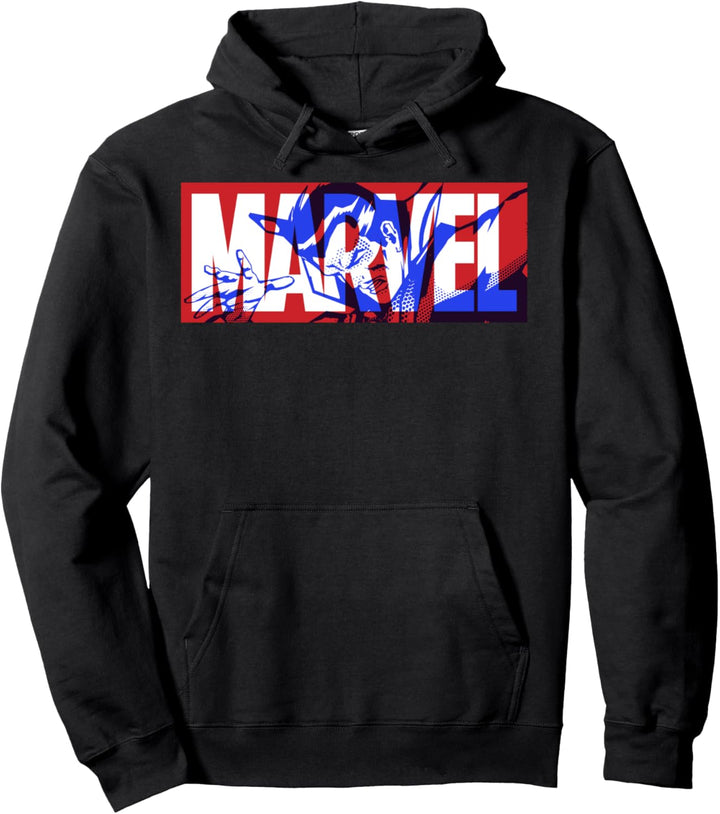 Marvel Doctor Strange Large Classic Movie Logo Pullover Hoodie