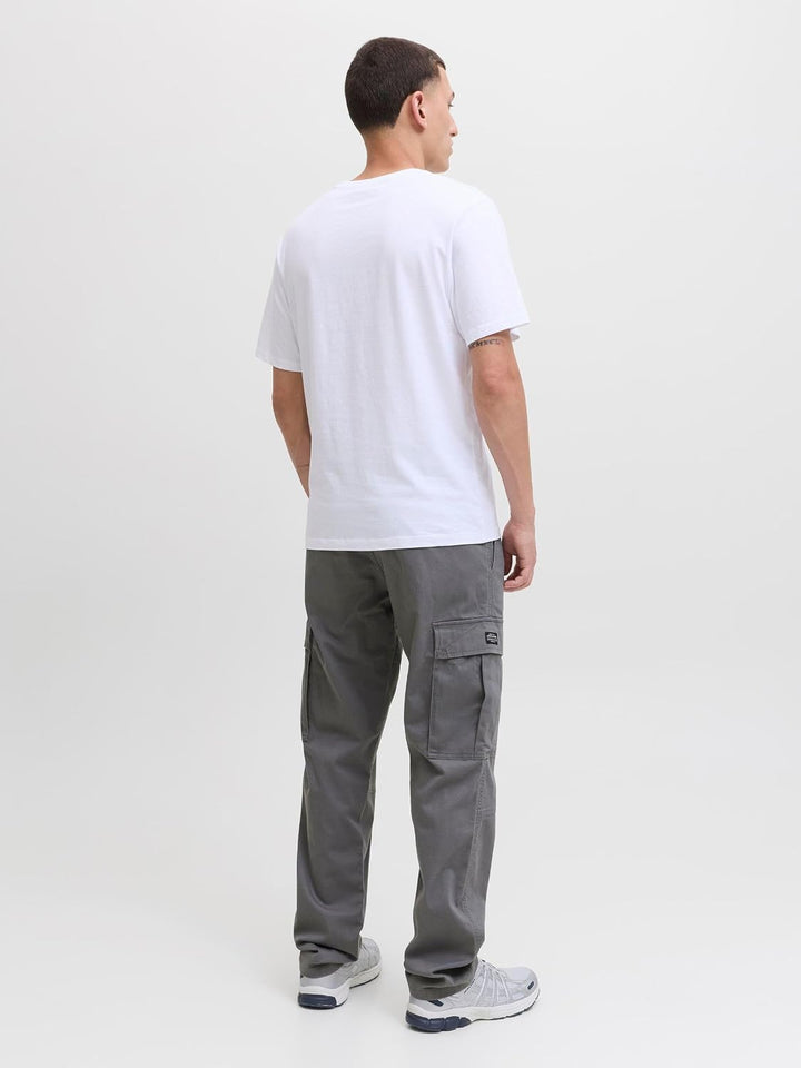 JACK &amp; JONES Male Cargo-Hose Relaxed Fit Cargo-Hose 30W / 32L Castlerock, 30W / 32L Castlerock