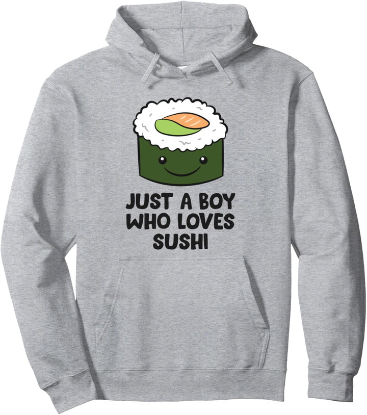 Nur ein Junge, der Sushi Japanese Sushi Boy liebt Pullover Hoodie