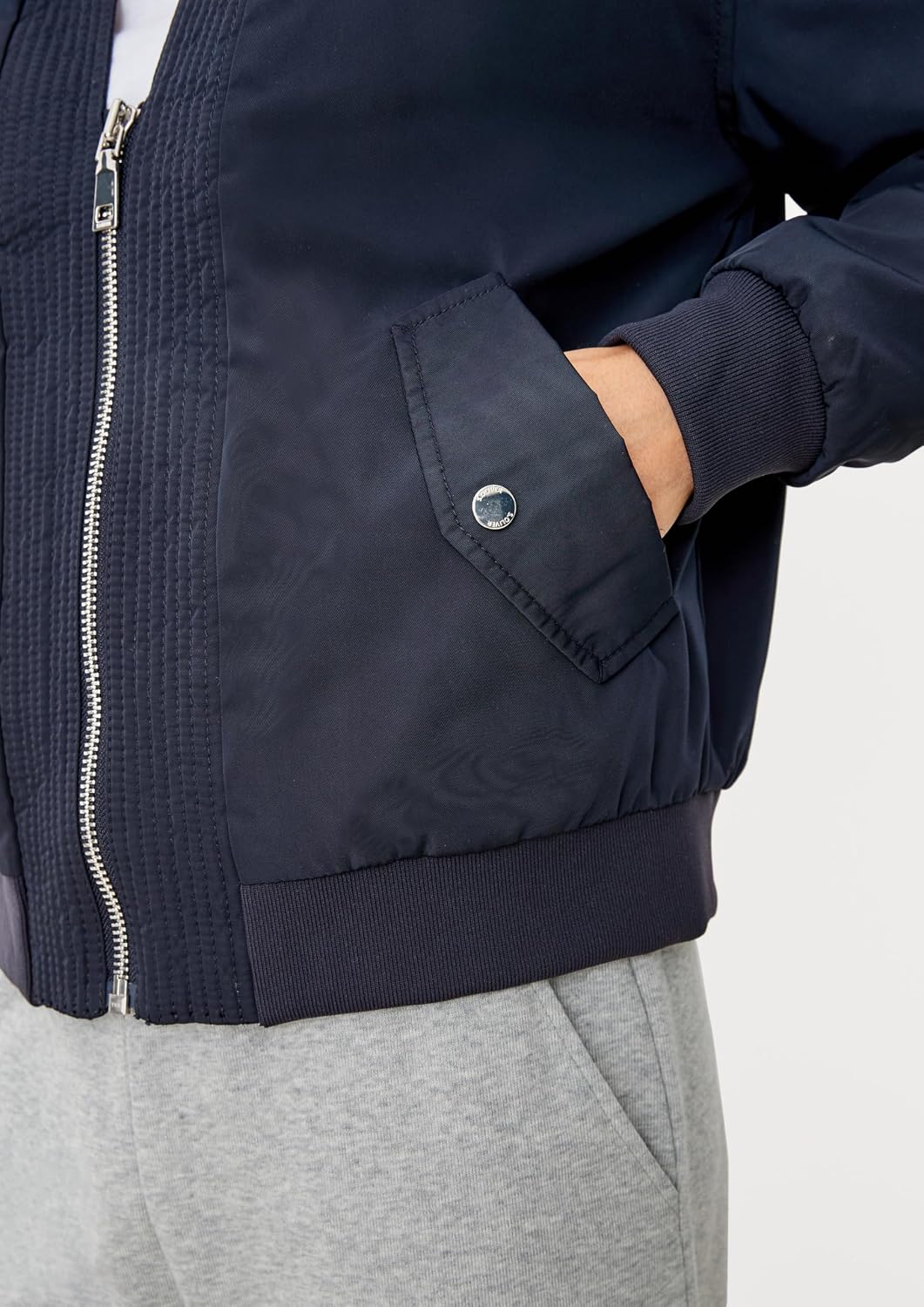 s.Oliver Damen Jacke Langarm Loose FIT L Navy, L Navy