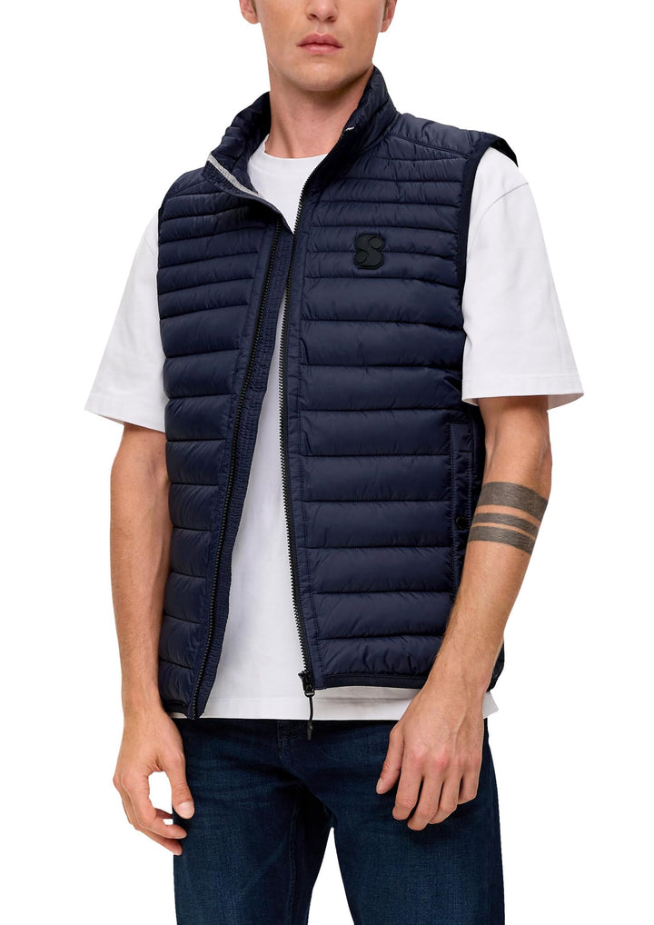 s.Oliver Herren Outdoor Weste Outdoor Weste L Blau, L Blau