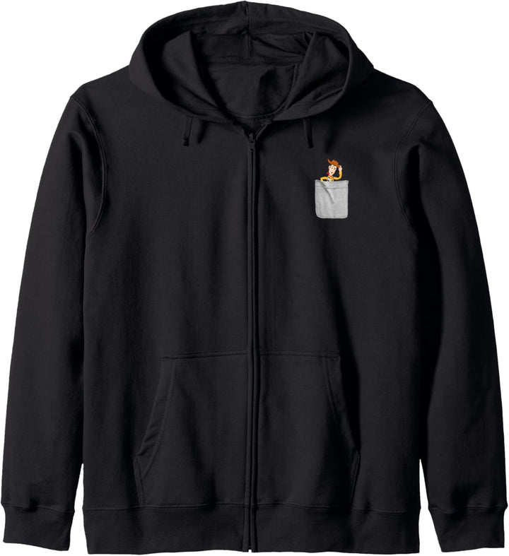 Disney Pixar Toy Story Woody Faux Pocket Kapuzenjacke