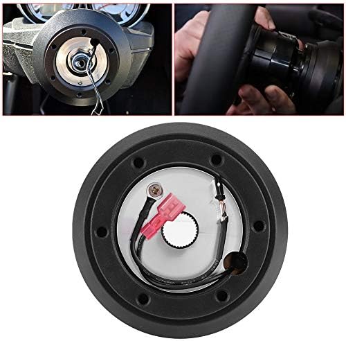 Lenkrad-Kurznabenadapter Schwarz Quick Release Boss Kit SRK-160H Passend für Miata RX-7