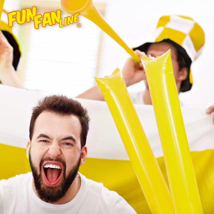Packung mit 1.000 Stück Bam Bam inflatable stick set für fussball party, musikparty, Geburtstagsfeie