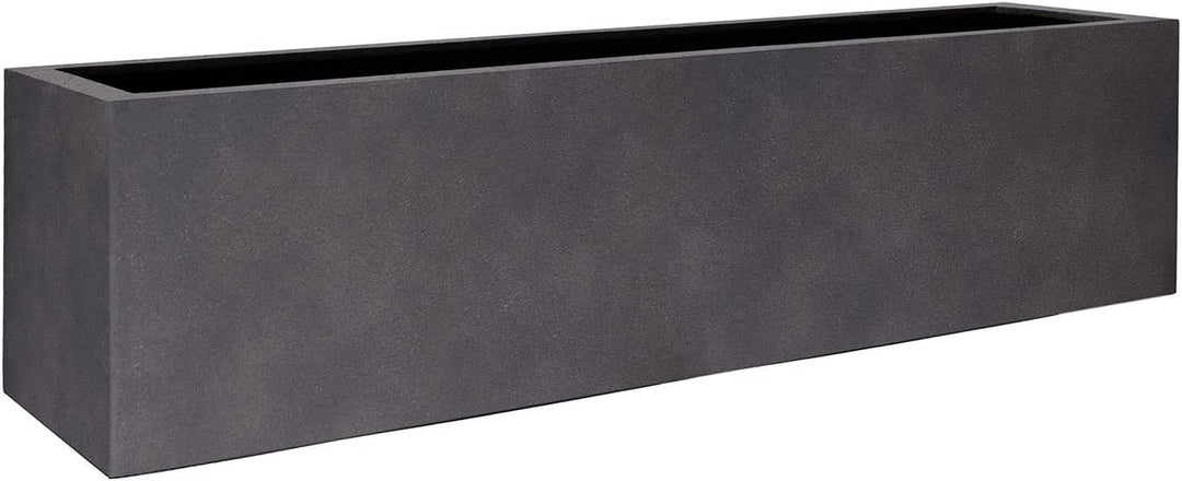 ESCHBACH® Pflanzkübel Box 80 II Espresso Anthrazit Rechteckig * 80 x 20 x 20 cm * 10 Jahre Garantie