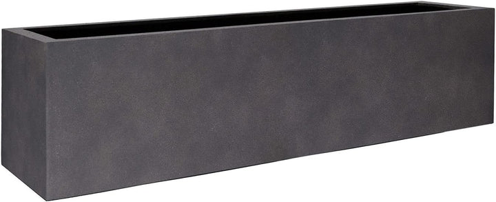 ESCHBACH® Pflanzkübel Box 80 II Espresso Anthrazit Rechteckig * 80 x 20 x 20 cm * 10 Jahre Garantie