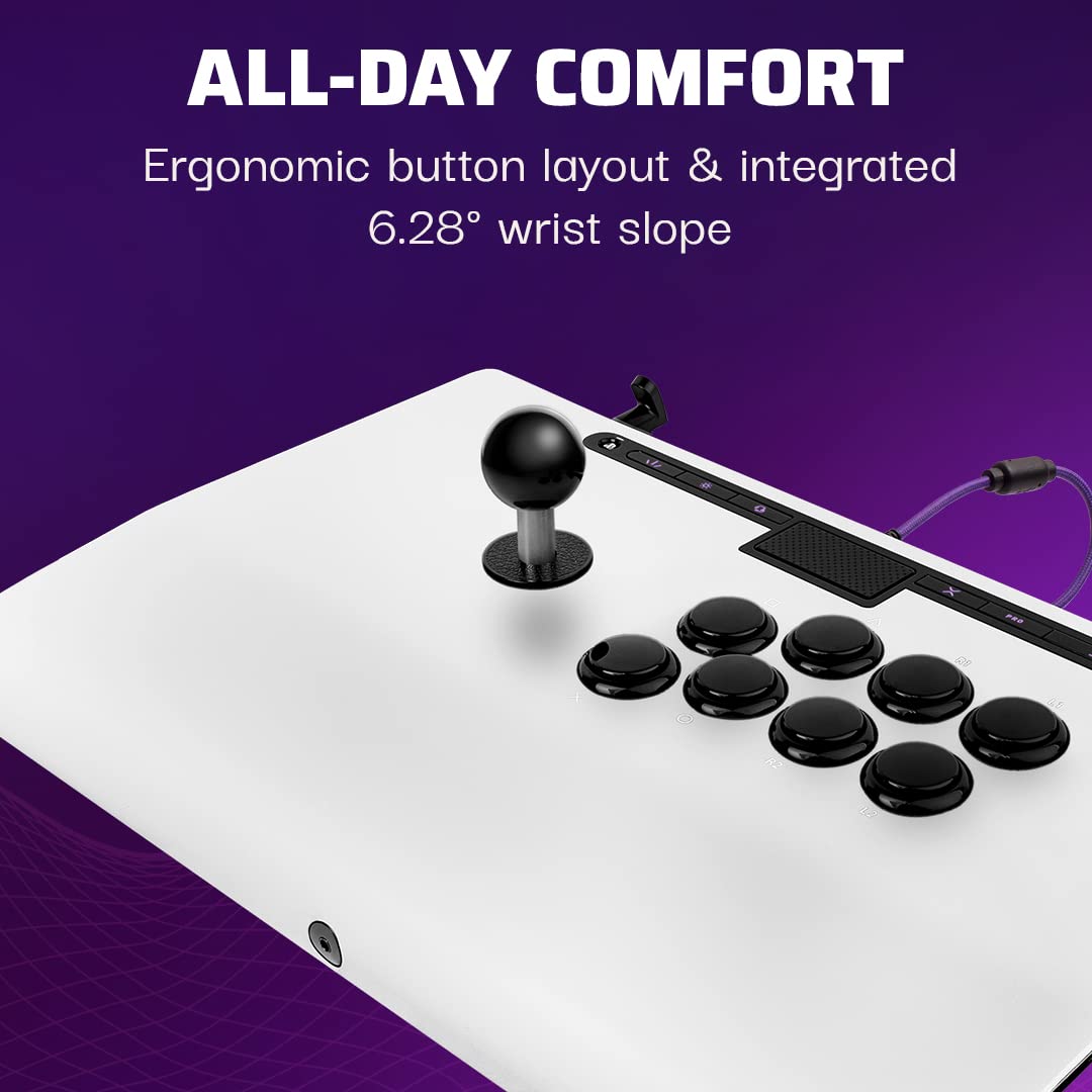 VICTRIX PS5 PRO FS– weiss Fightstick Weisser Hebel, Weißer Hebel