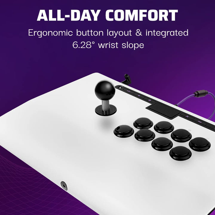 VICTRIX PS5 PRO FS– weiss Fightstick Weisser Hebel, Weißer Hebel