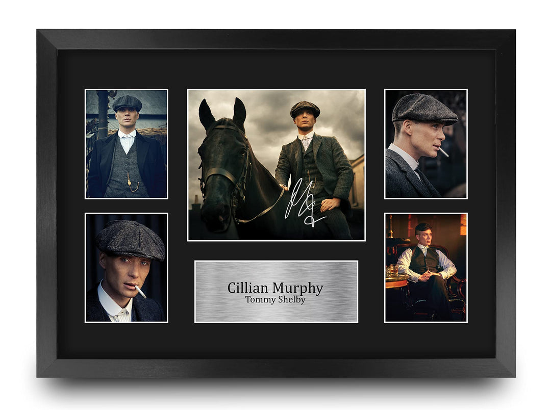 HWC Trading FR A3 Cillian Murphy Peaky Blinders Tommy Geschenke Gedruckt Signiert Autogramm Bild Für