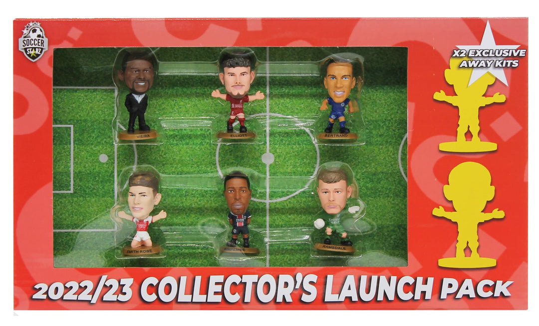 SoccerStarz 8 Figure Launch (RED Pack) Version 2022/23, rot
