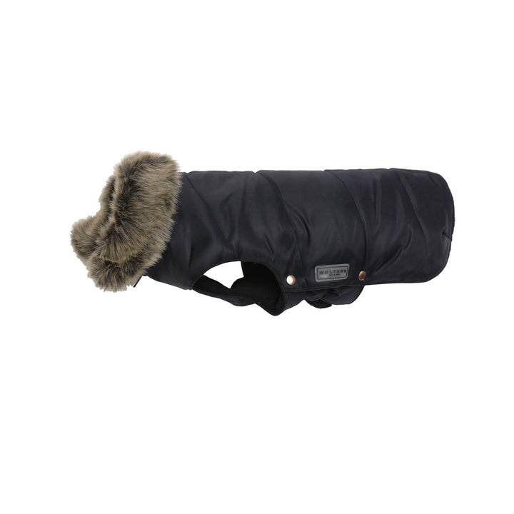 Wolters Cat&Dog 49001 Parka mit Fellkragen 20 cm, schwarz 20 cm schwarz, 20 cm schwarz
