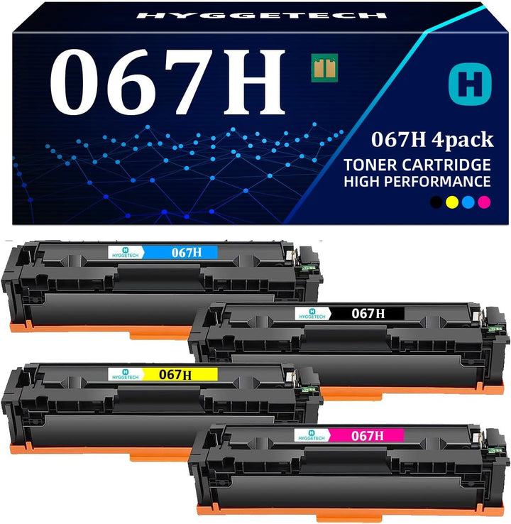 Hyggetech 067H 067 Mit Chip Kompatible Canon 067 067H Toner für i-SENSYS MF655CDW MF657CDW LBP631CW